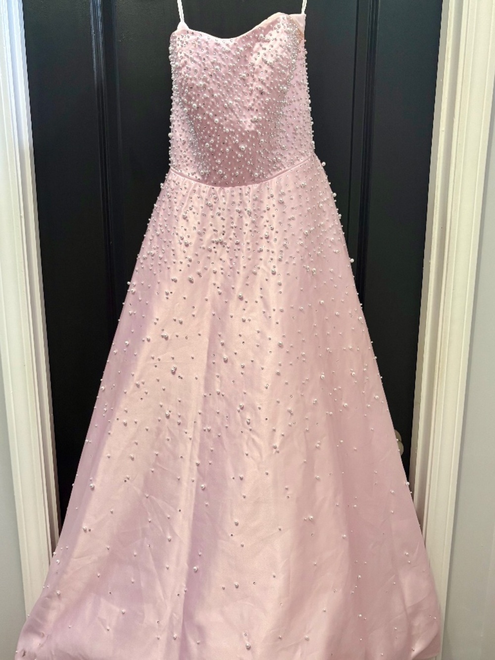 Formal/Prom Dress - Pearl Adorned